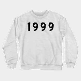 1999 year | simple black Crewneck Sweatshirt